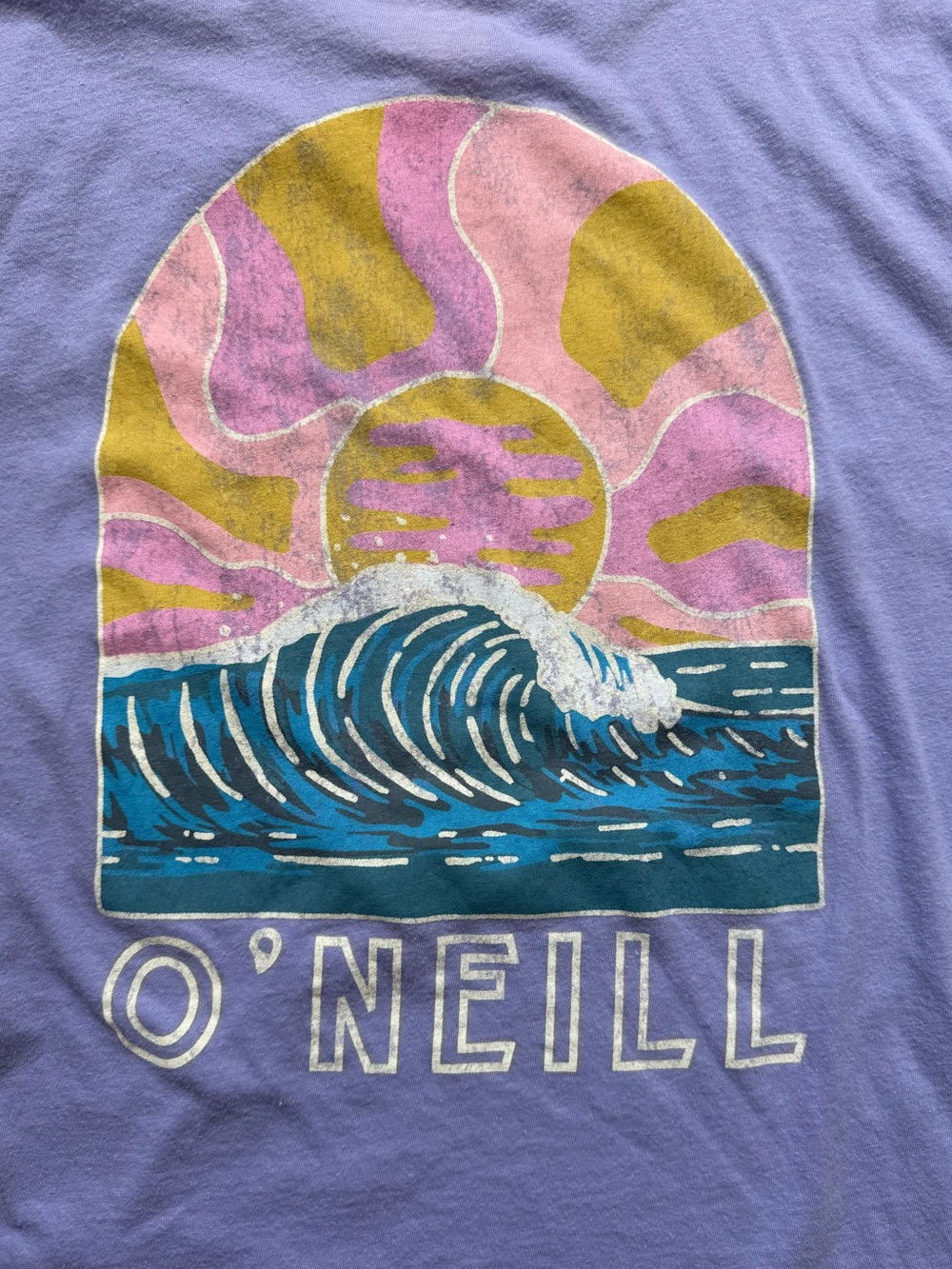 O’Neill Lavender Wave Graphic Tee Girls XL - Picture 5 of 7